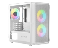 LOGIC CONCEPT Logic Portos ARGB Mini USB 3.0 Biała AM-PORTOS-20-0000000-0002 - 1172929 - zdjęcie 1